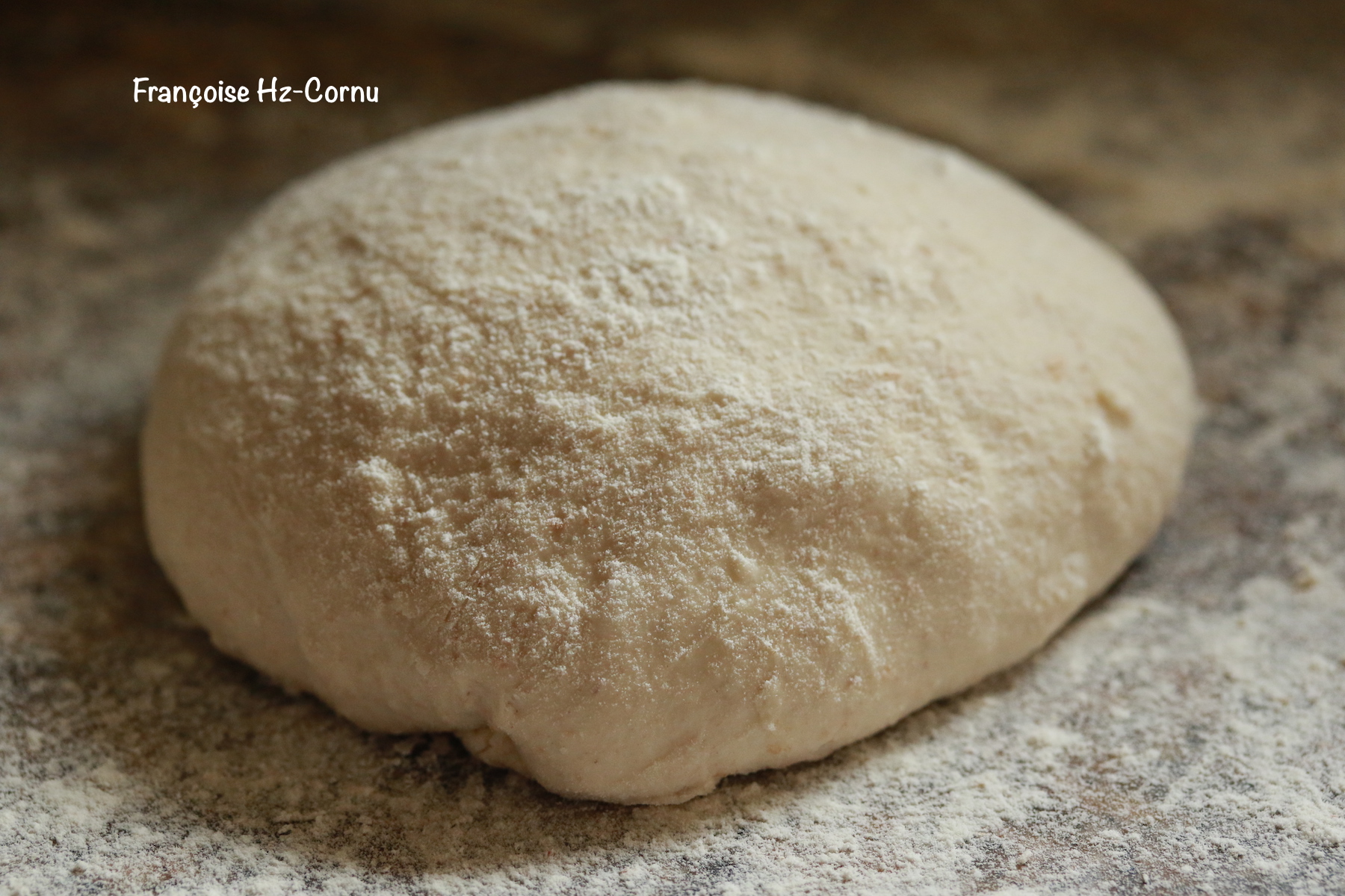 Travailler votre pâte comme indiqué ci-dessus dans la recette