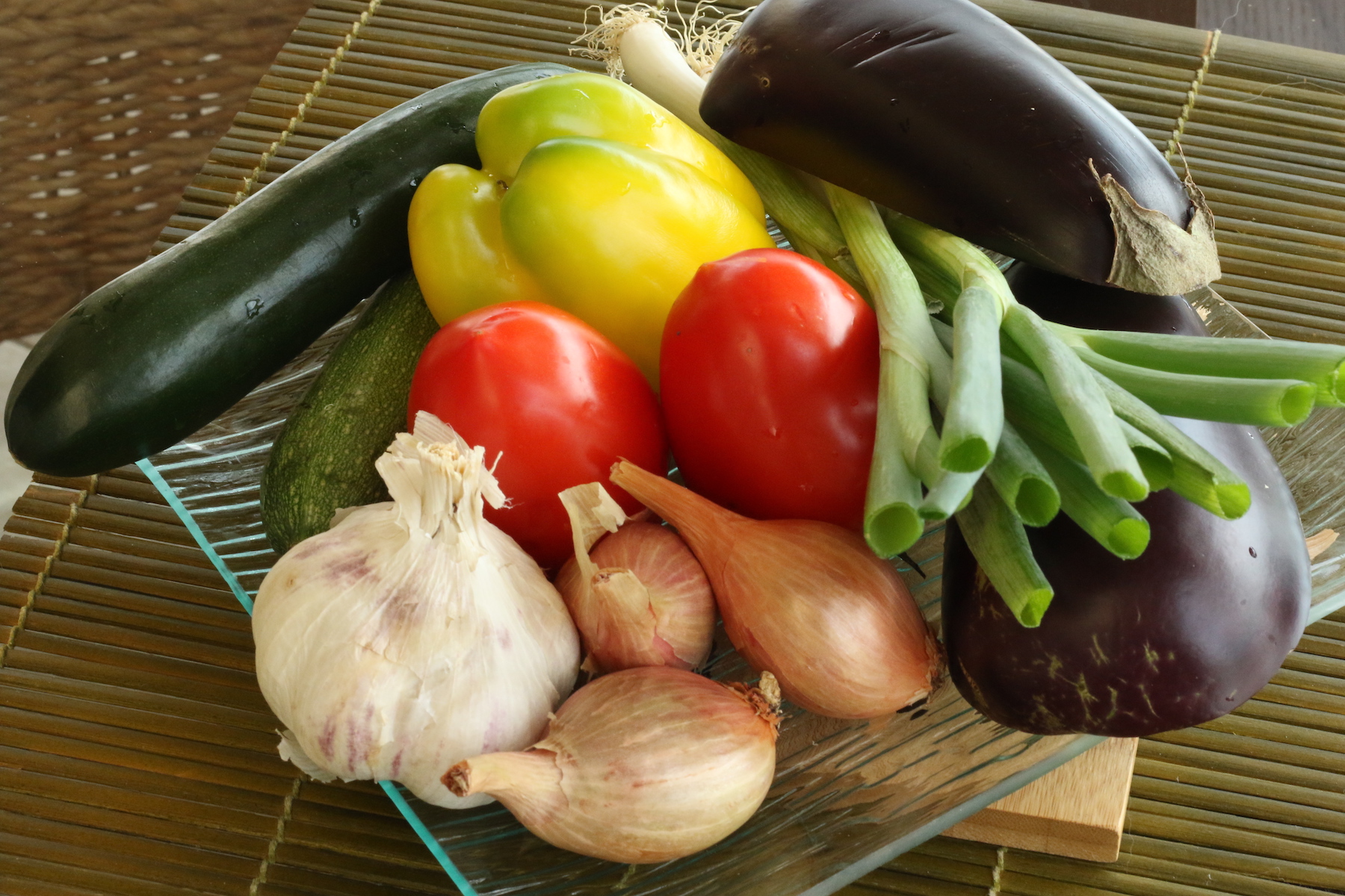 Légumes pour la ratatouille