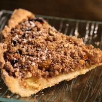 Part tarte mirabelle crumble noisette