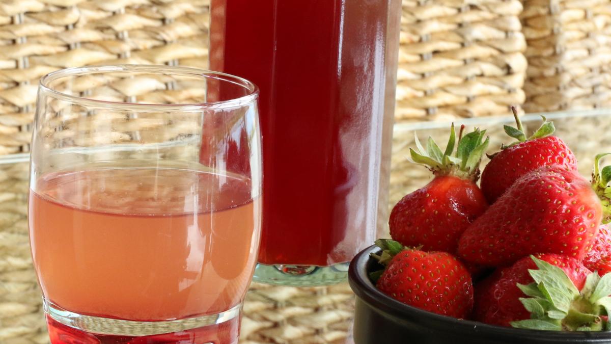 Sirop fraises aromatisation